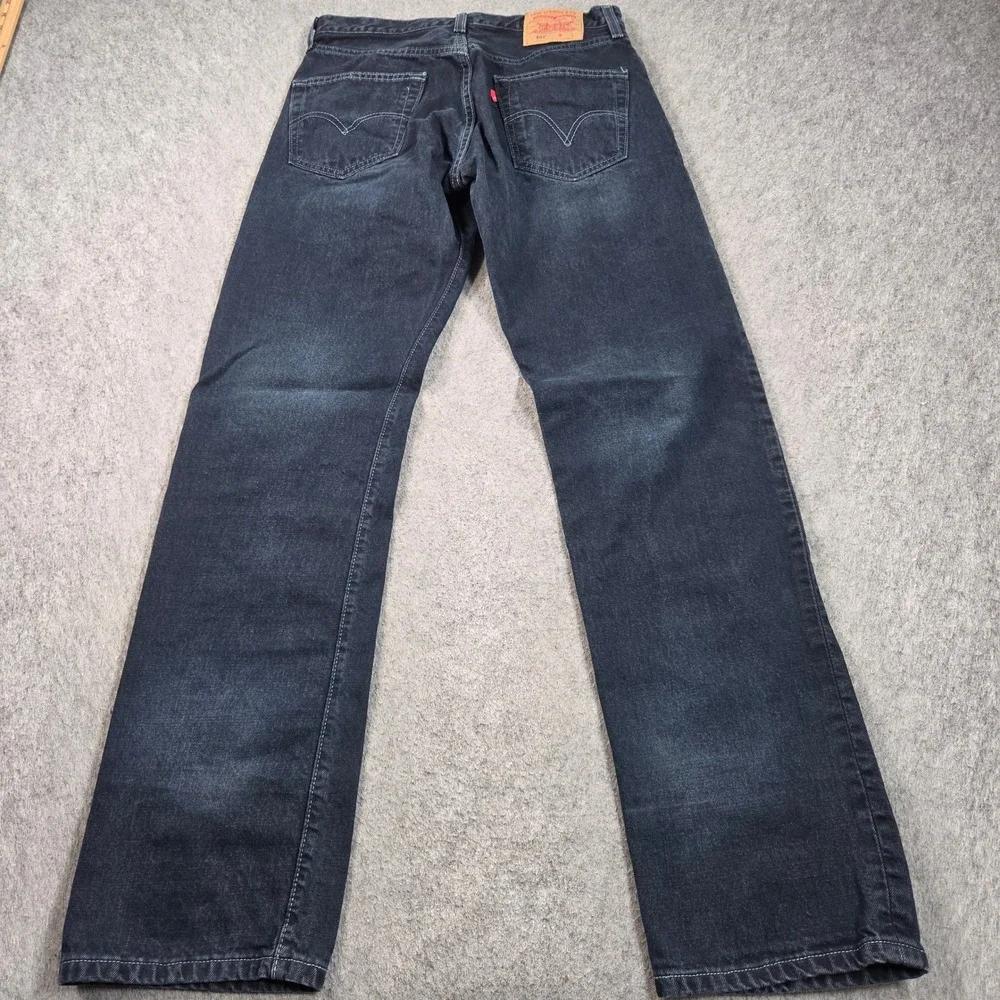Vintage Levis 501 Original Fit Jeans Mens 31x33 (tag 32x34) Blue Button Fly